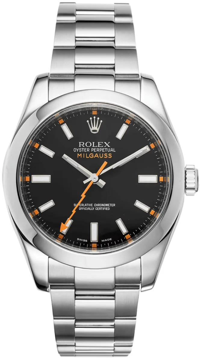 Rolex Milgauss P116400B 40mm Stainless steel Black