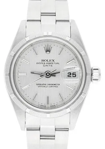 Rolex Oyster Perpetual Date 79190 26mm Stainless steel Silver