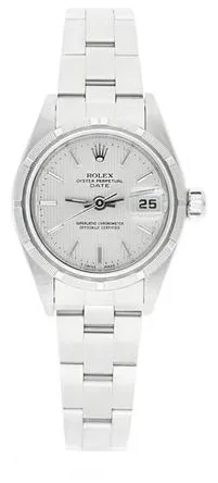 Rolex Oyster Perpetual Date 79190 26mm Stainless steel Silver 1