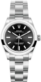 Rolex Oyster Perpetual 277200B Stainless steel Black