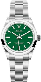 Rolex Oyster Perpetual 277200G Stainless steel Green