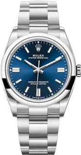 Rolex Oyster Perpetual 126000L Stainless steel Blue