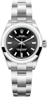 Rolex Oyster Perpetual 276200B Stainless steel Black