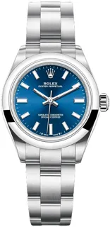 Rolex Oyster Perpetual 276200L Stainless steel Blue