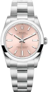 Rolex Oyster Perpetual 124200P Stainless steel Pink