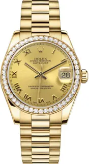 Rolex President P68288CRD Yellow gold Champagne