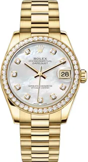 Rolex President P68288MOPDD Yellow gold