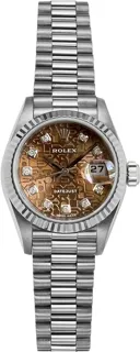 Rolex President P69179RAD White gold Bronze