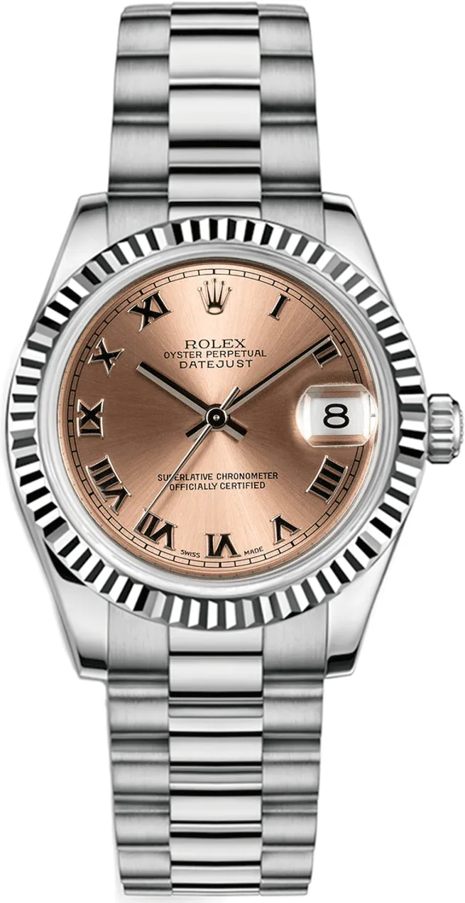 Rolex President P68279PR 31mm White gold and 18k white gold