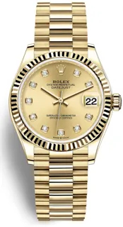 Rolex President 278278CD Yellow gold Champagne