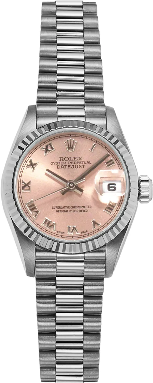 Rolex President P69179LD 26mm White gold Rose