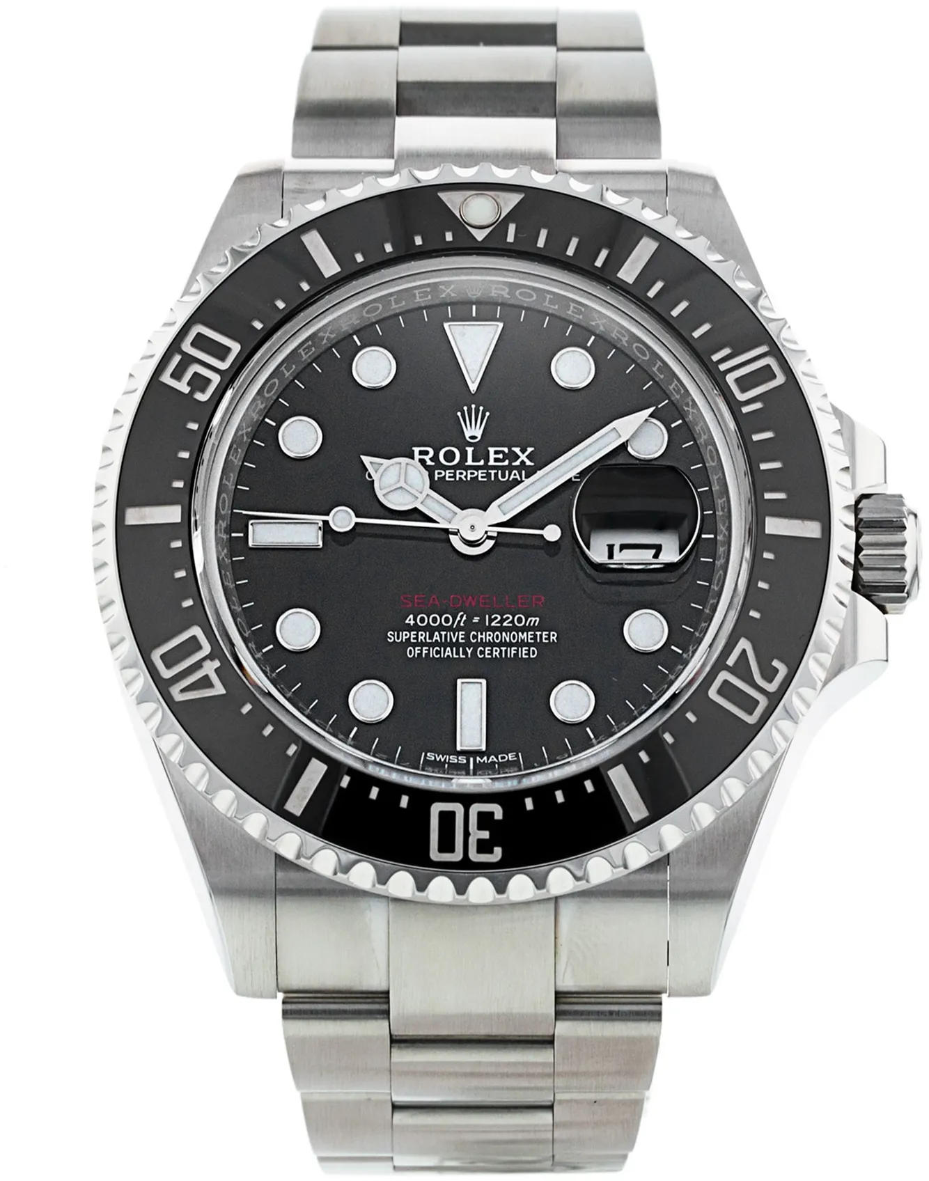 Rolex Sea-Dweller 126600 43mm Stainless steel Black