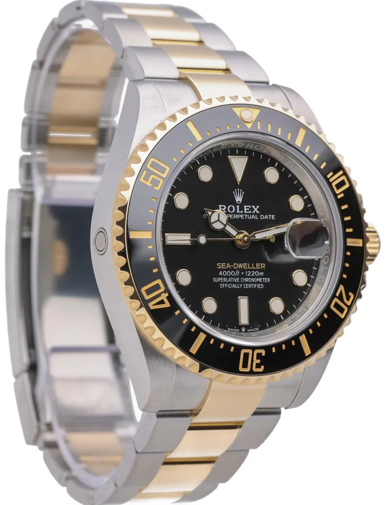 Rolex Sea-Dweller 126603 43mm Yellow gold and Stainless steel Black 4