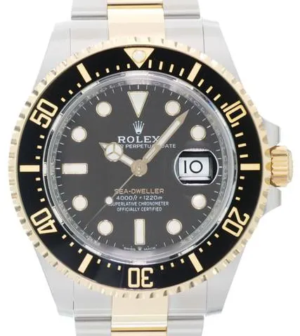 Rolex Sea-Dweller 126603 43mm Yellow gold and Stainless steel Black