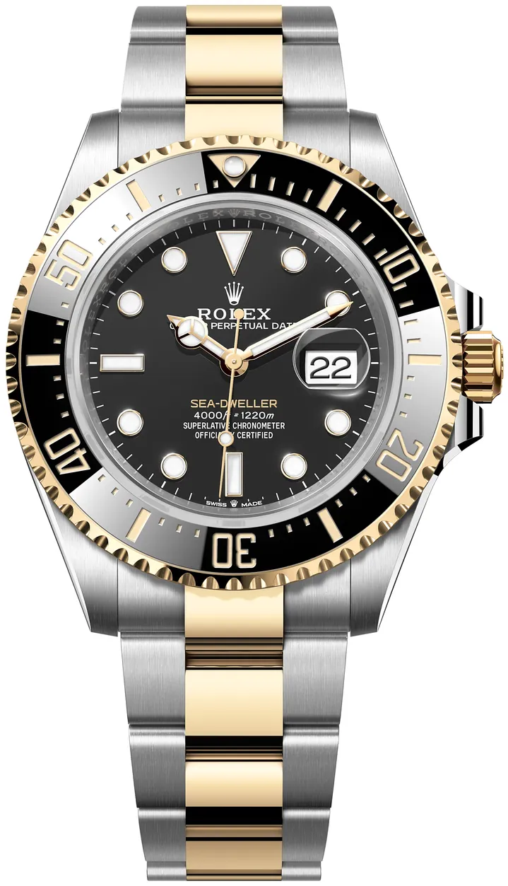 Rolex Sea-Dweller 126603 43mm Stainless steel Black