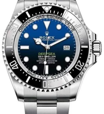 Rolex Sea-Dweller Deepsea 126660 44mm Stainless steel Blue