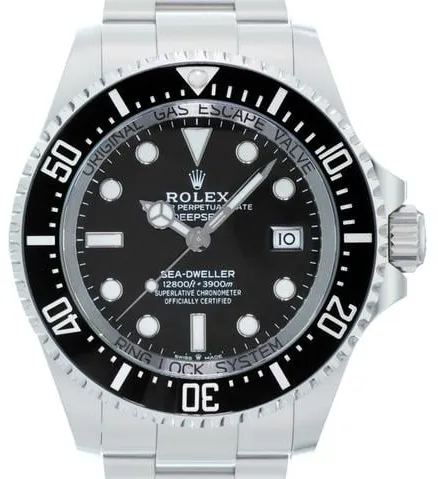 Rolex Sea-Dweller Deepsea 136660 44mm Stainless steel Black