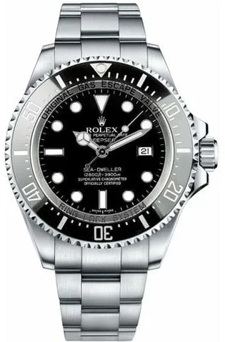 Rolex Sea-Dweller Deepsea 136660 44mm Stainless steel Black