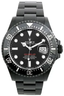 Rolex Sea-Dweller 126600DLC Stainless steel and Black DLC Black