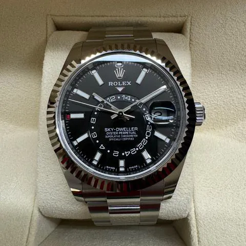 Rolex Sky-Dweller 326934 42mm Stainless steel Black