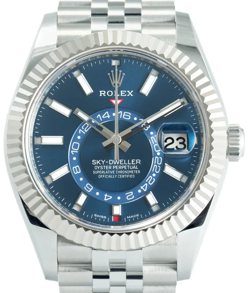 Rolex Sky-Dweller 326934 42mm Stainless steel Blue