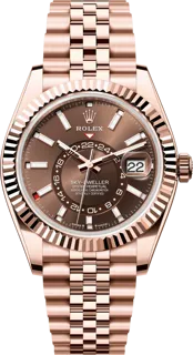 Rolex Sky-Dweller 336935CIJ 18k rose gold Brown