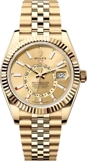 Rolex Sky-Dweller 336938CIJ 18k yellow gold Champagne