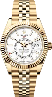 Rolex Sky-Dweller 336938WIJ 18k yellow gold White