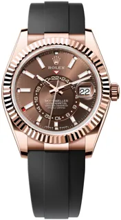 Rolex Sky-Dweller 336235C Rose gold Brown