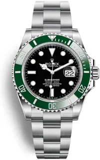 Rolex Submariner 126610LV Stainless steel Black