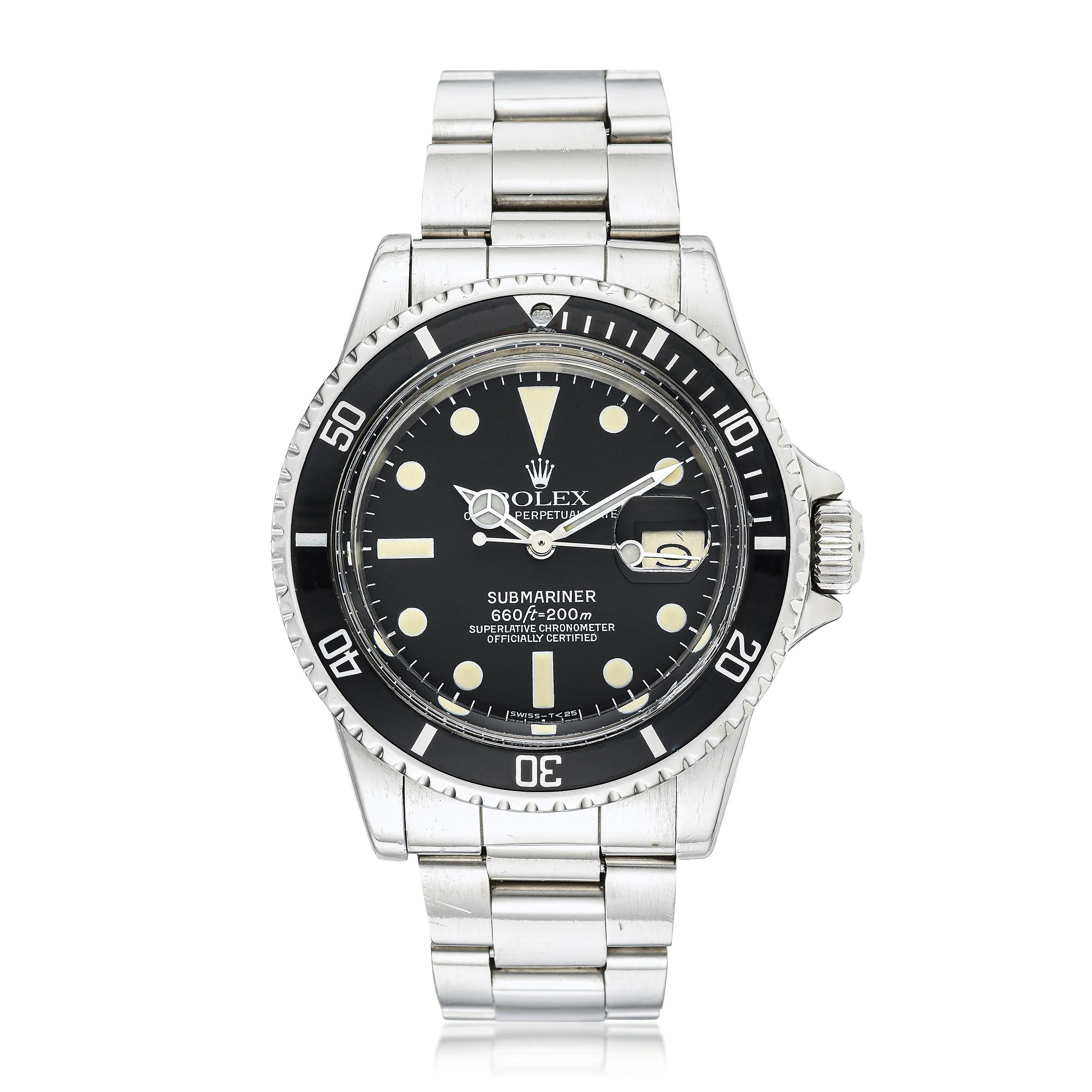 Rolex Submariner 1680 40mm Stainless steel Black