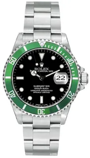 Rolex Submariner P16610K Stainless steel Black