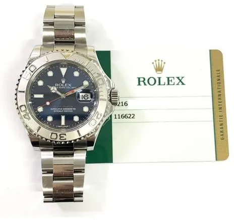 Rolex Yacht-Master 116622 40mm Stainless steel Blue