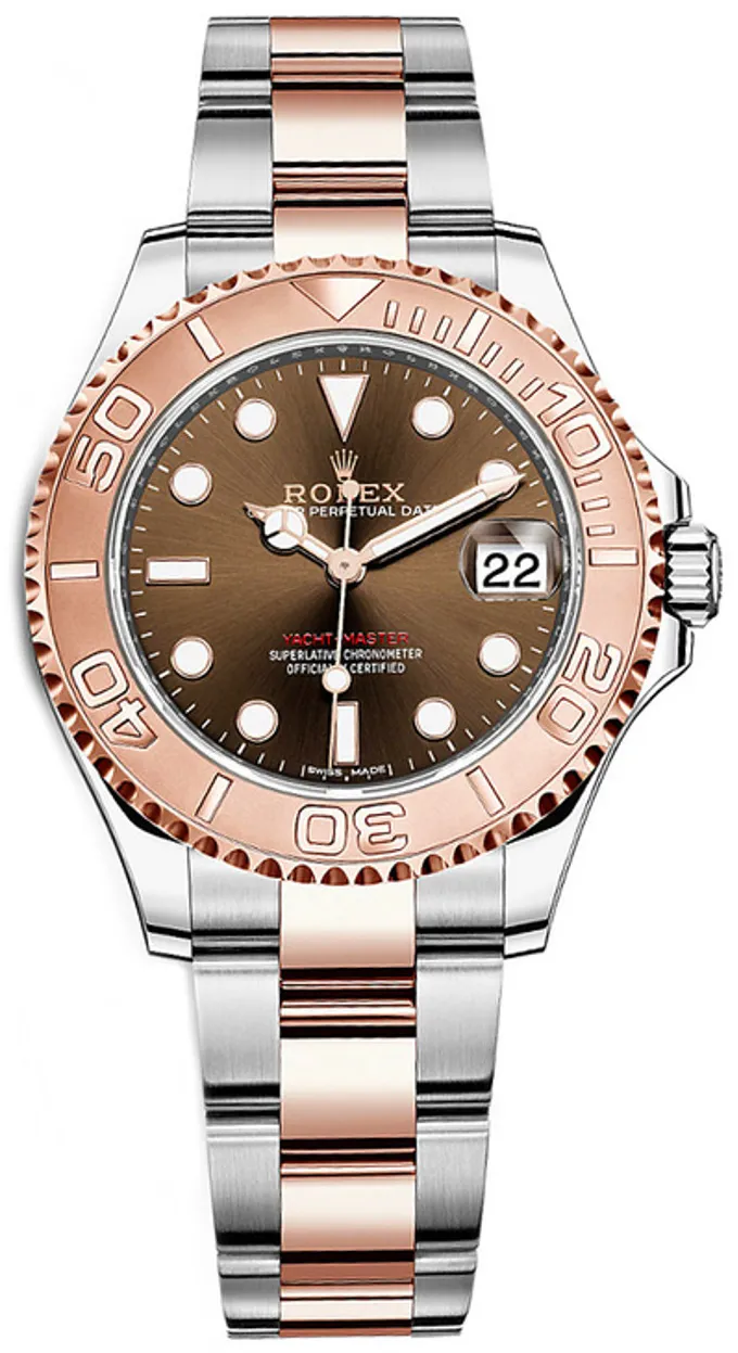 Rolex Yacht-Master 37 268621 37mm Stainless steel Brown