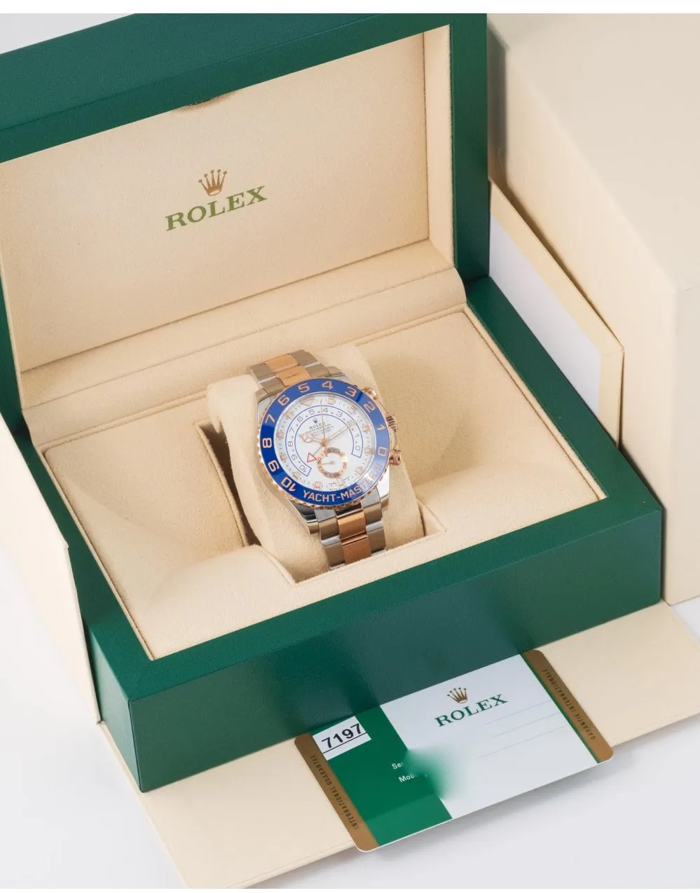 Rolex Yacht-Master II 116681 44mm Rose gold and Stainless steel White 1