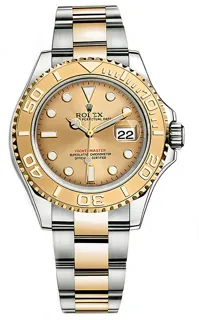 Rolex Yacht-Master P16623C Stainless Steel Case Champagne