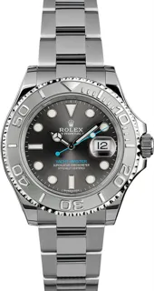 Rolex Yacht-Master 116622R Stainless Steel Case Gray