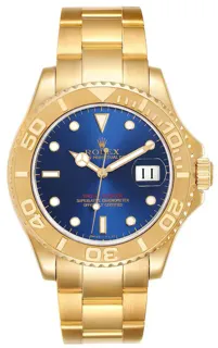 Rolex Yacht-Master P16628B Yellow gold Blue