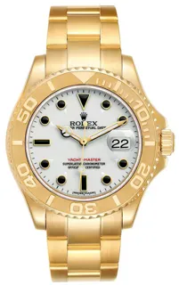 Rolex Yacht-Master P16628W Yellow gold White