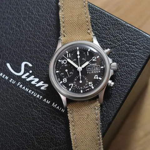 Sinn 356 38.5mm Stainless steel Black 13