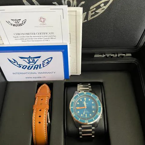 Squale 1521COSOCN.SQ20B 42mm Stainless steel Blue 10