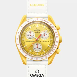 Omega Mission To The Sun Ceramic$Bioceramic Yellow$White