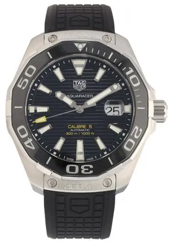 TAG Heuer Aquaracer WAY201A 43mm Stainless steel Black