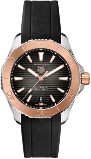 TAG Heuer Aquaracer WBP2151.FT6199 Yellow gold and Stainless steel Black