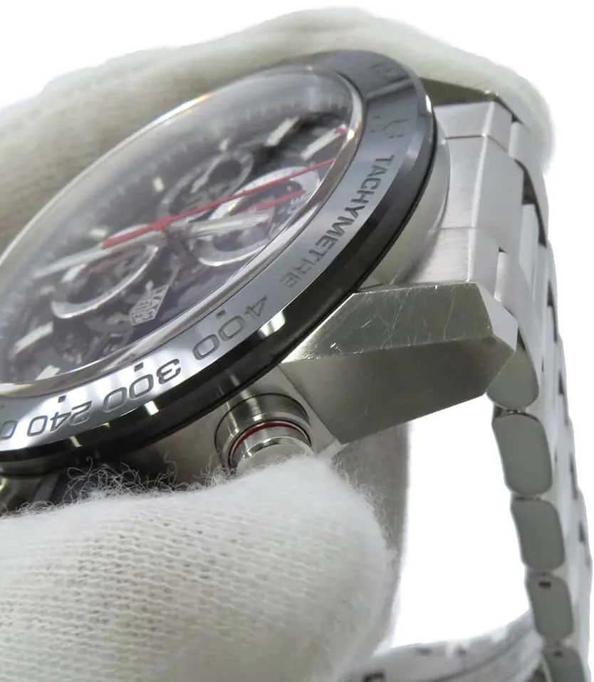 TAG Heuer Carrera CAR2A1W.BA0703 43mm Stainless steel Skeleton 4