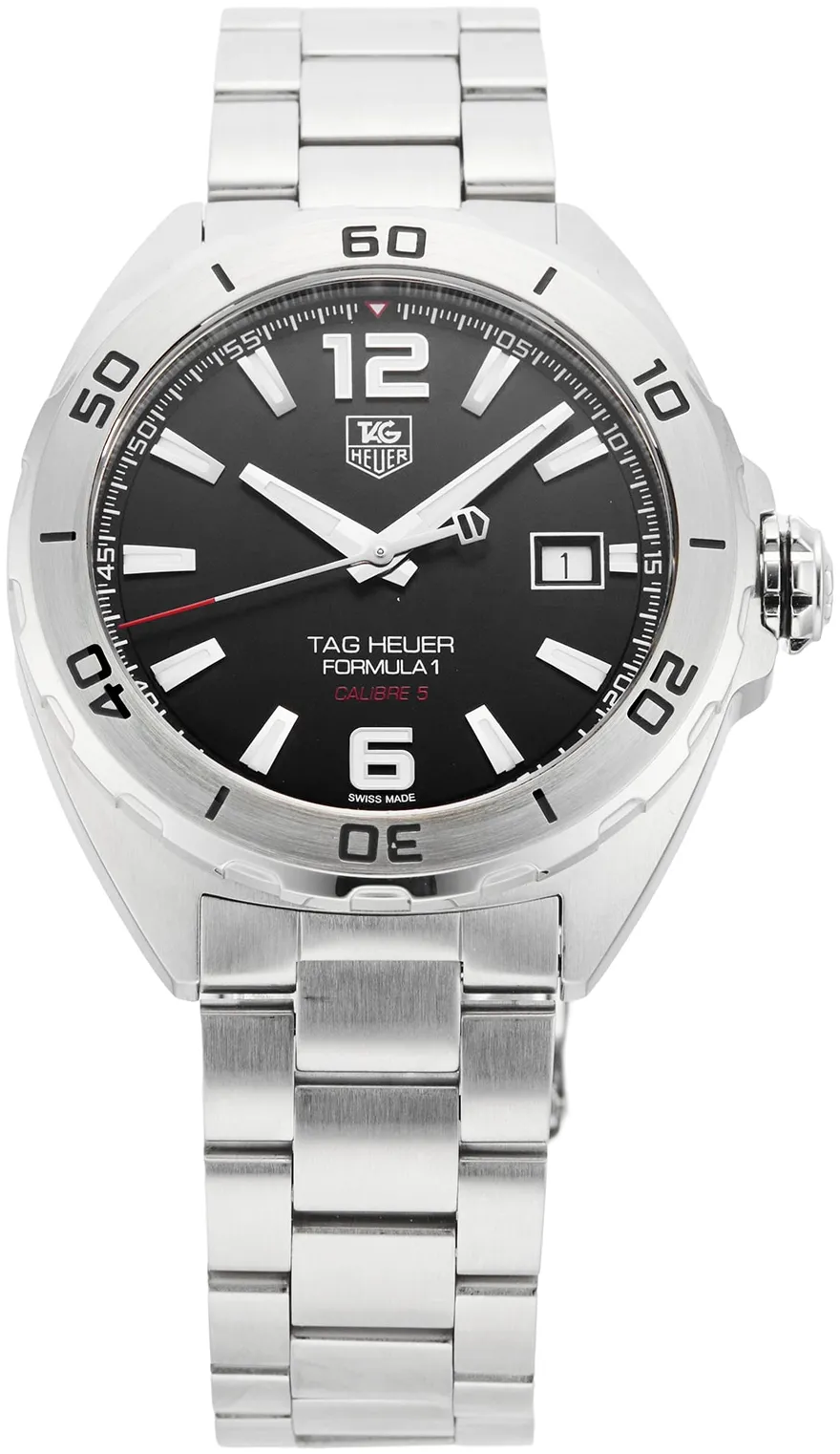 TAG Heuer Formula 1 Calibre 5 WAZ2113.BA0875 41mm Stainless steel Black