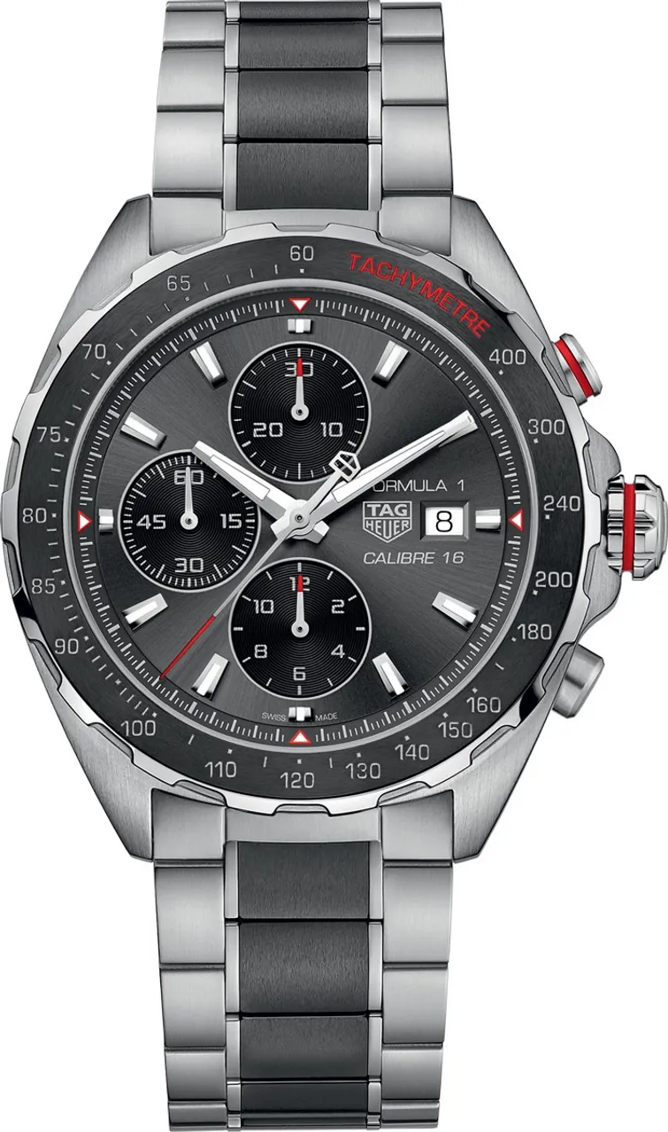 TAG Heuer Formula 1 CAZ2012.BA0970 44mm Stainless steel Gray