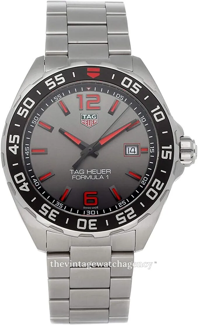 TAG Heuer Formula 1 Quartz WAZ1018.BA0842 43mm Stainless steel Gray