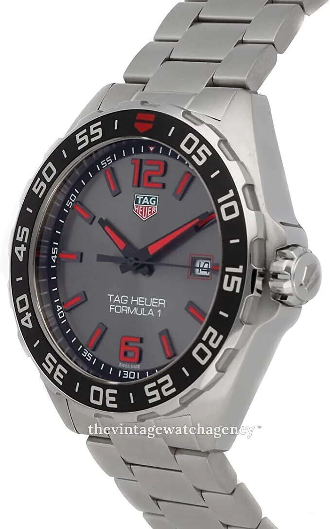 TAG Heuer Formula 1 Quartz WAZ1018.BA0842 43mm Stainless steel Gray 1