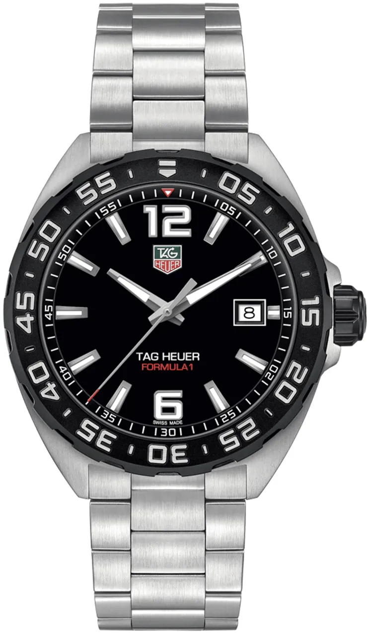 TAG Heuer Formula 1 Quartz WAZ1110.BA0875 41mm Stainless steel Black